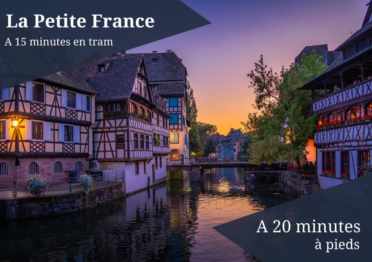 L'Academie - Terrasse Avec Vue - Parking Leilighet Strasbourg Eksteriør bilde